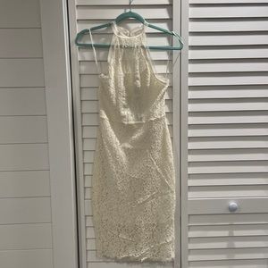 Ivory Lace Express Dress